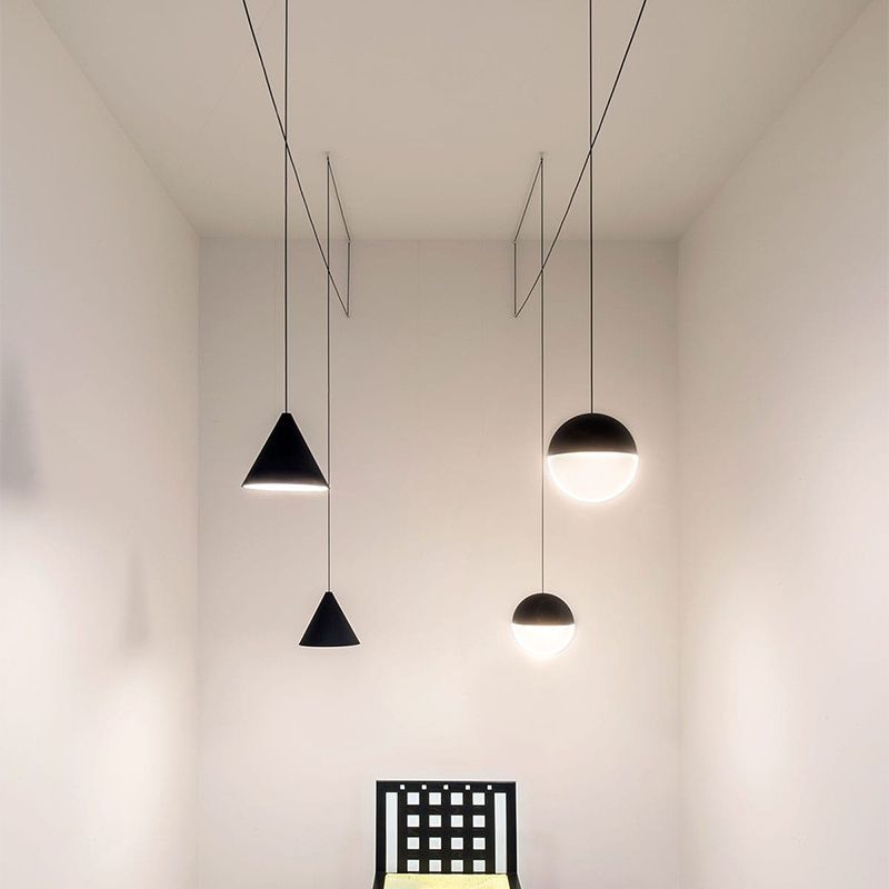 Fio Kunststoff-Minimalisten-Pendelleuchte