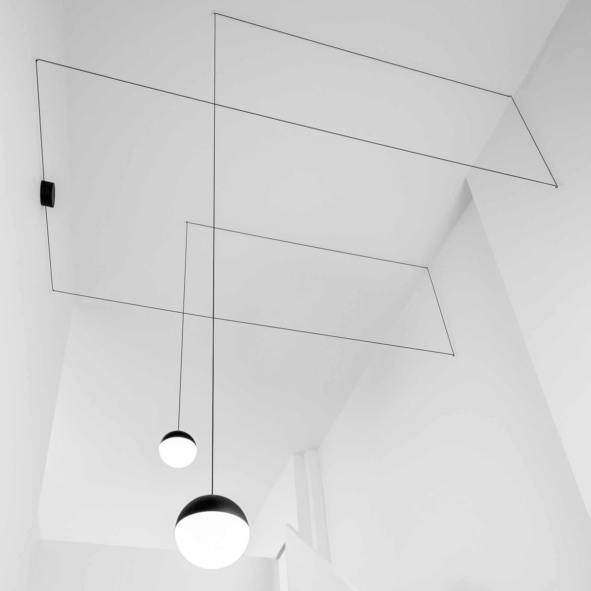 Fio Kunststoff-Minimalisten-Pendelleuchte