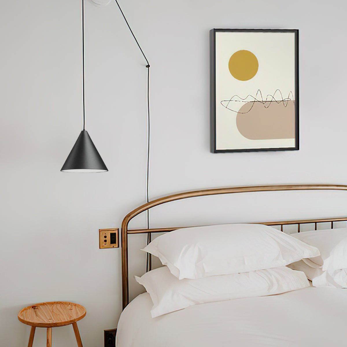 Haveris moderne Industrielle Wandleuchte