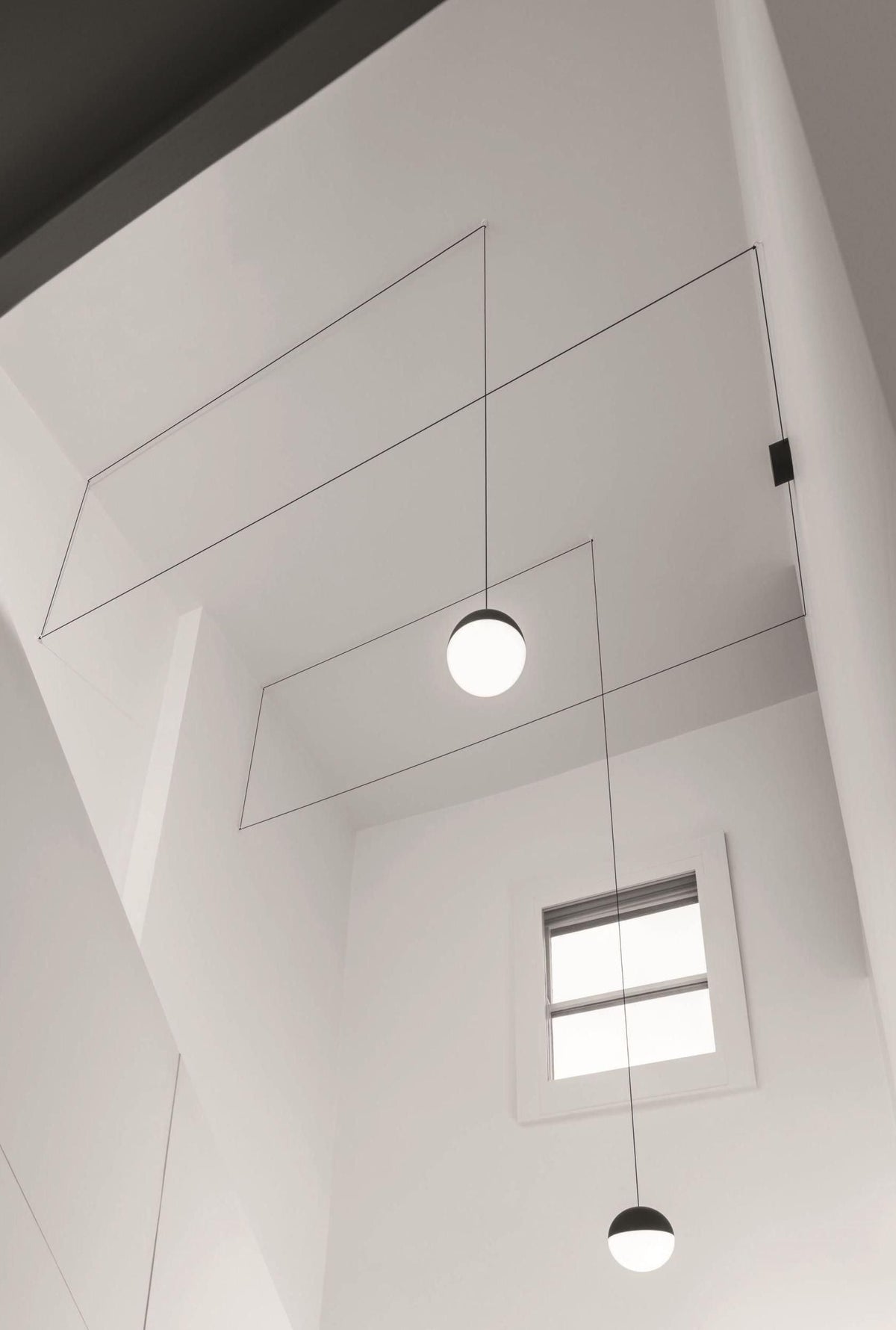Fio Kunststoff-Minimalisten-Pendelleuchte
