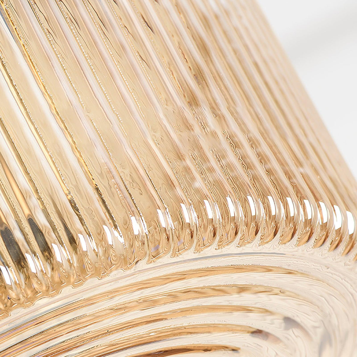Velorarn Pendelleuchte aus Glas in Rauchgrau mit künstlerischem Design
