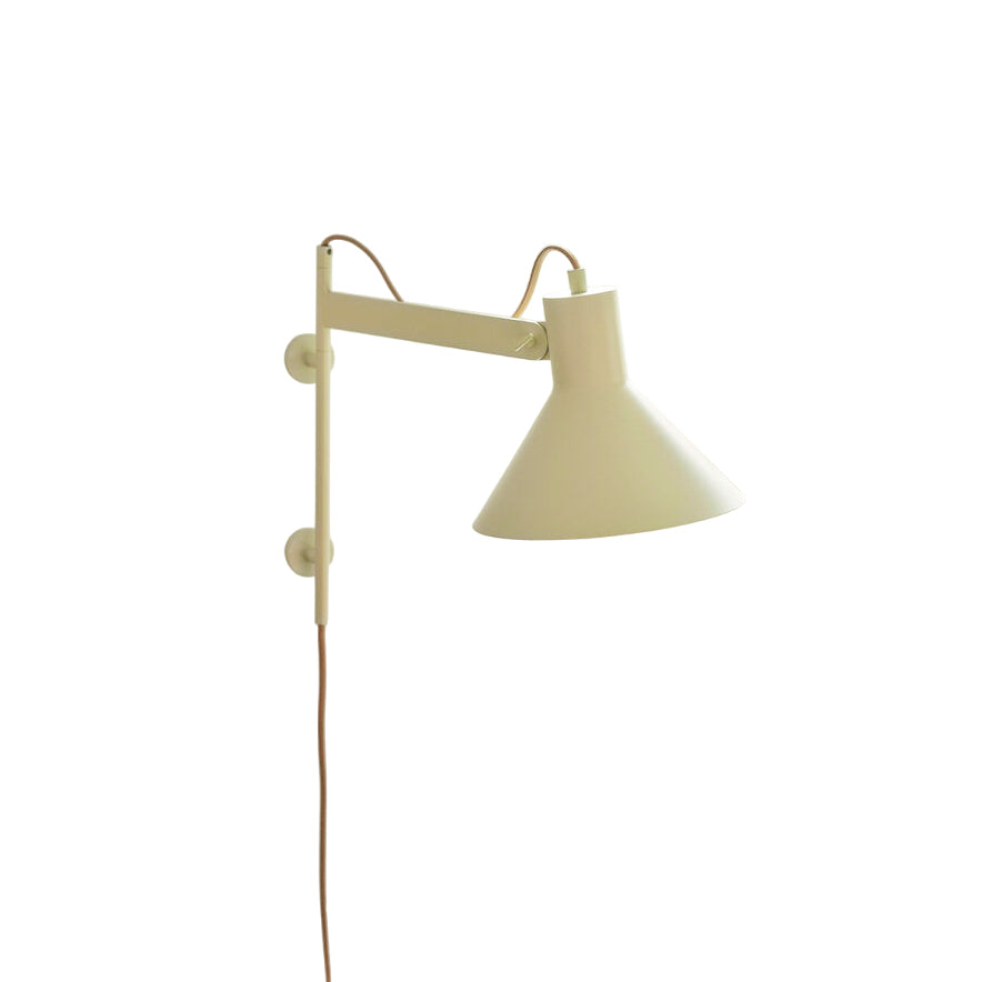 Avenirise Wandleuchte aus Aluminium, konischer Form, minimalistisch für das Schlafzimmer | Cielum