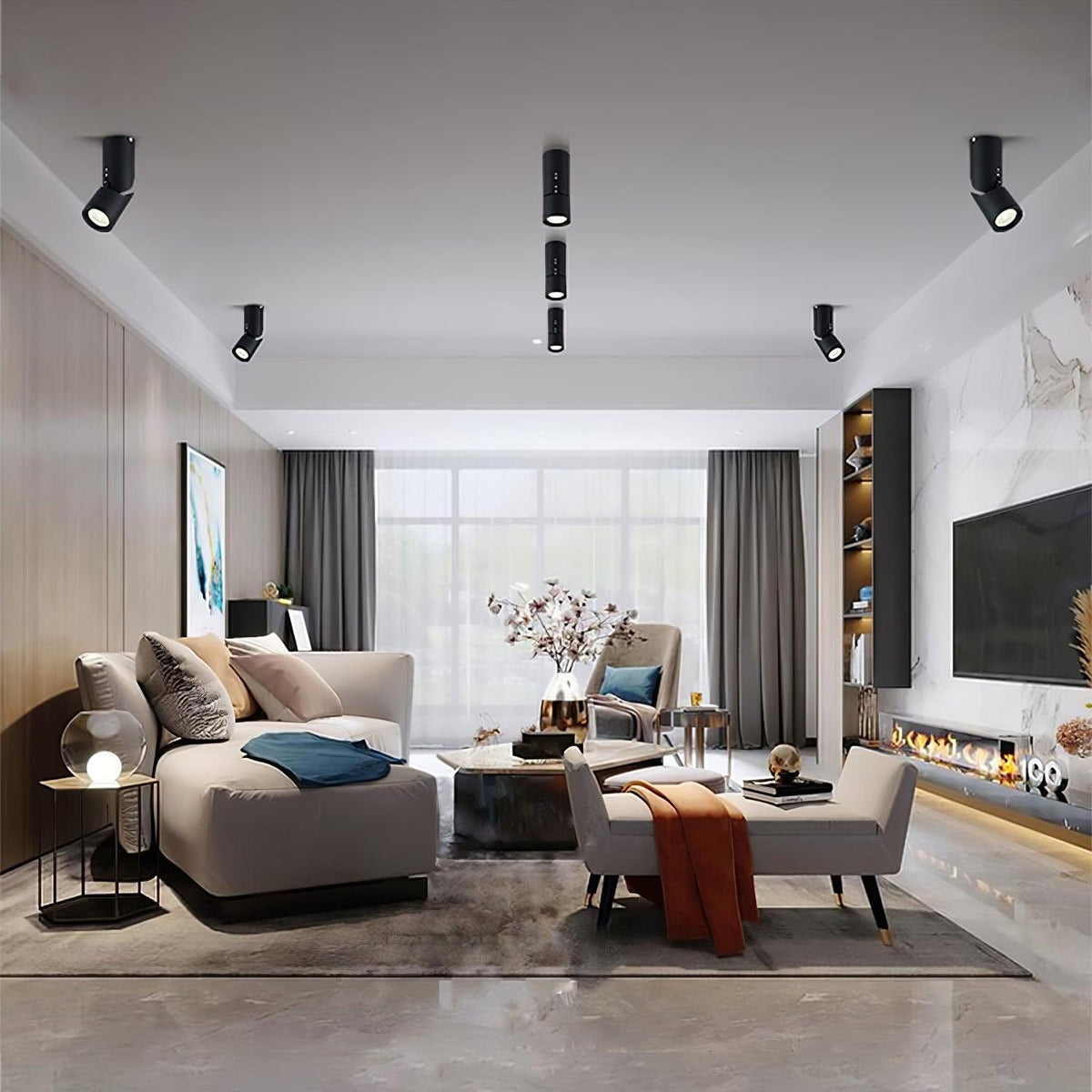 Avenaora Deckenleuchte LED Spotlights Sunny verstellbar