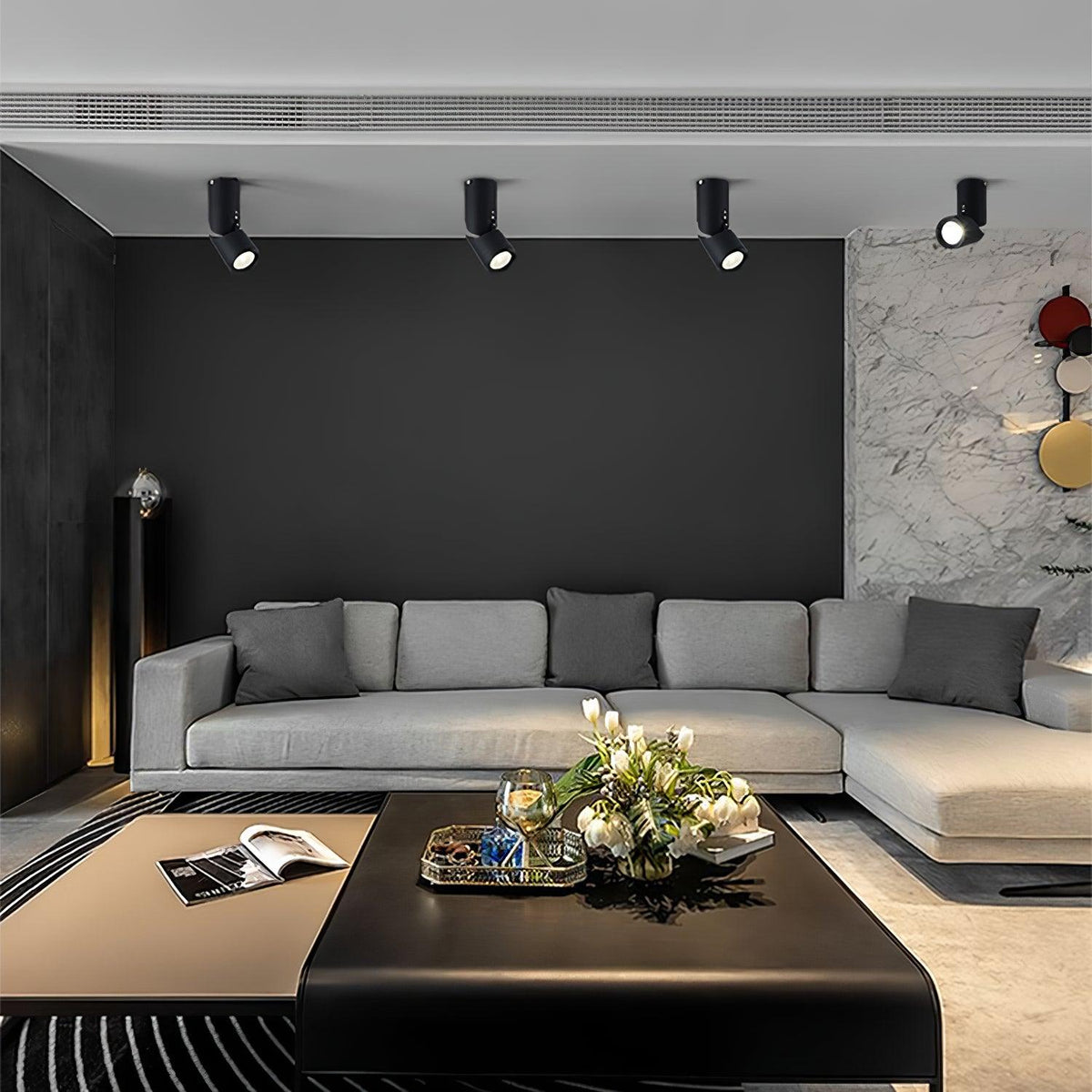 Avenaora Deckenleuchte LED Spotlights Sunny verstellbar