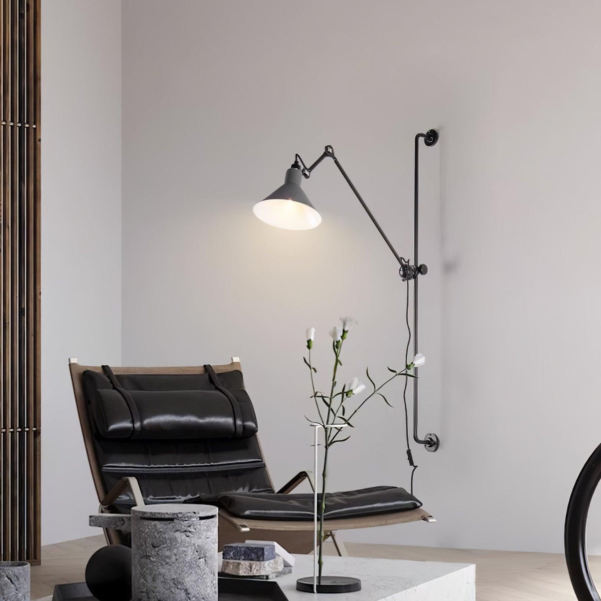 Dral Support Frame Rocker Wandleuchte