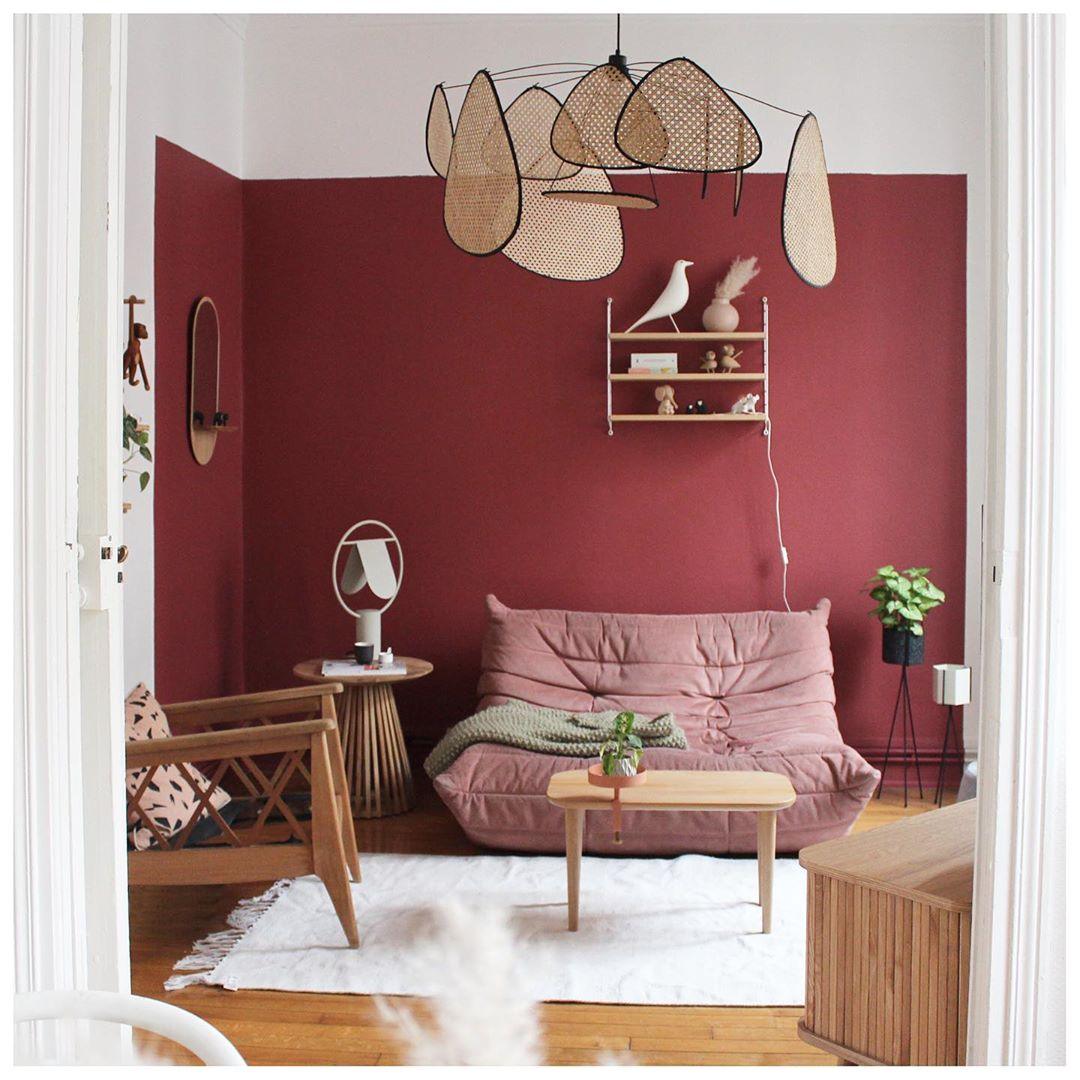 Ariinora Pendelleuchte Rattan Swag Industrial