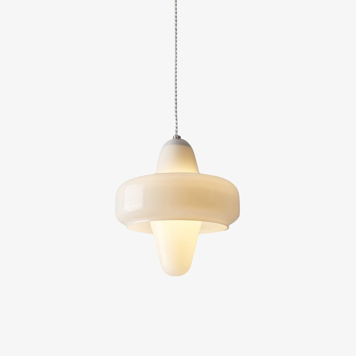 Nuvia Minimalistische Pendelleuchte aus Glas