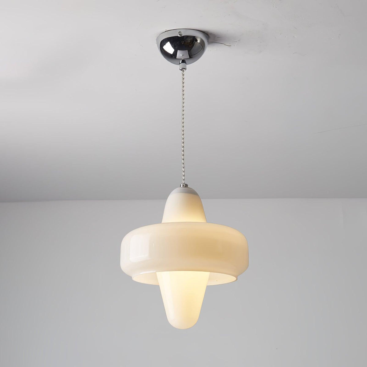 Nuvia Minimalistische Pendelleuchte aus Glas