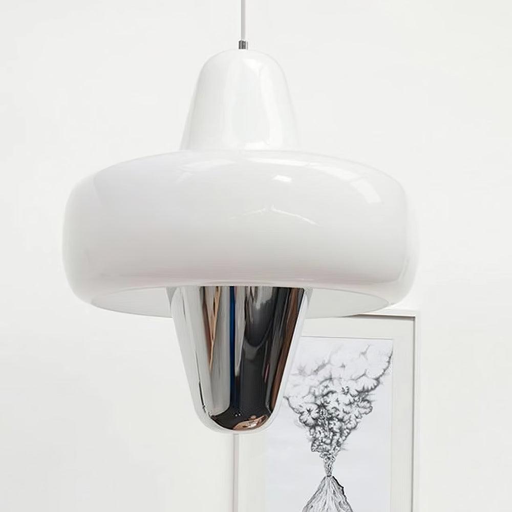 Nuvia Minimalistische Pendelleuchte aus Glas