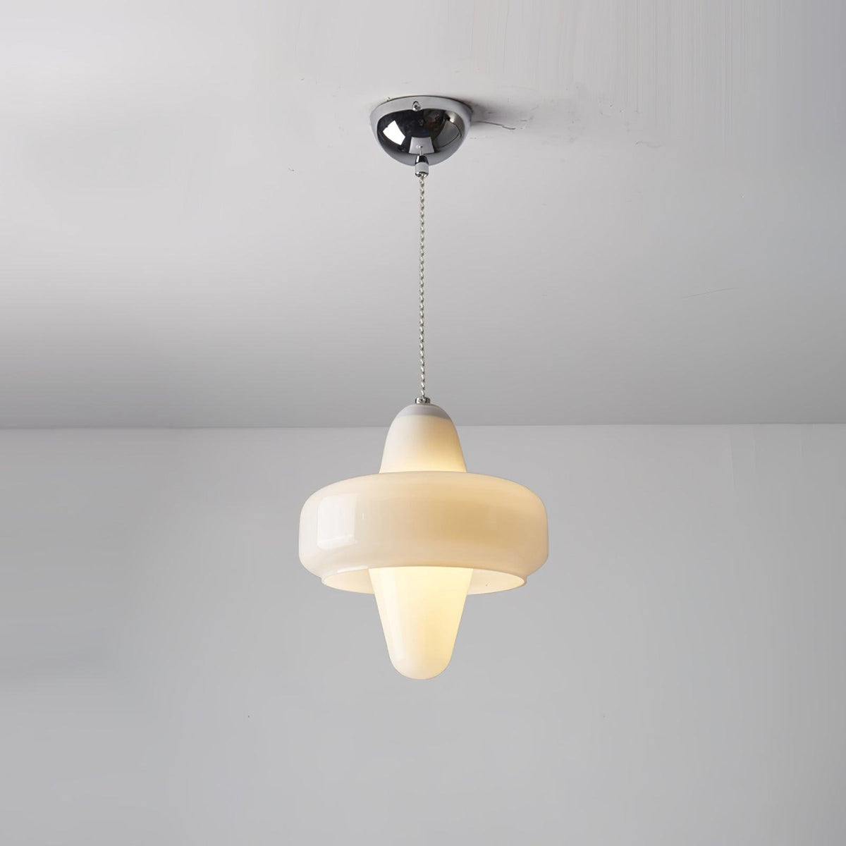 Nuvia Minimalistische Pendelleuchte aus Glas