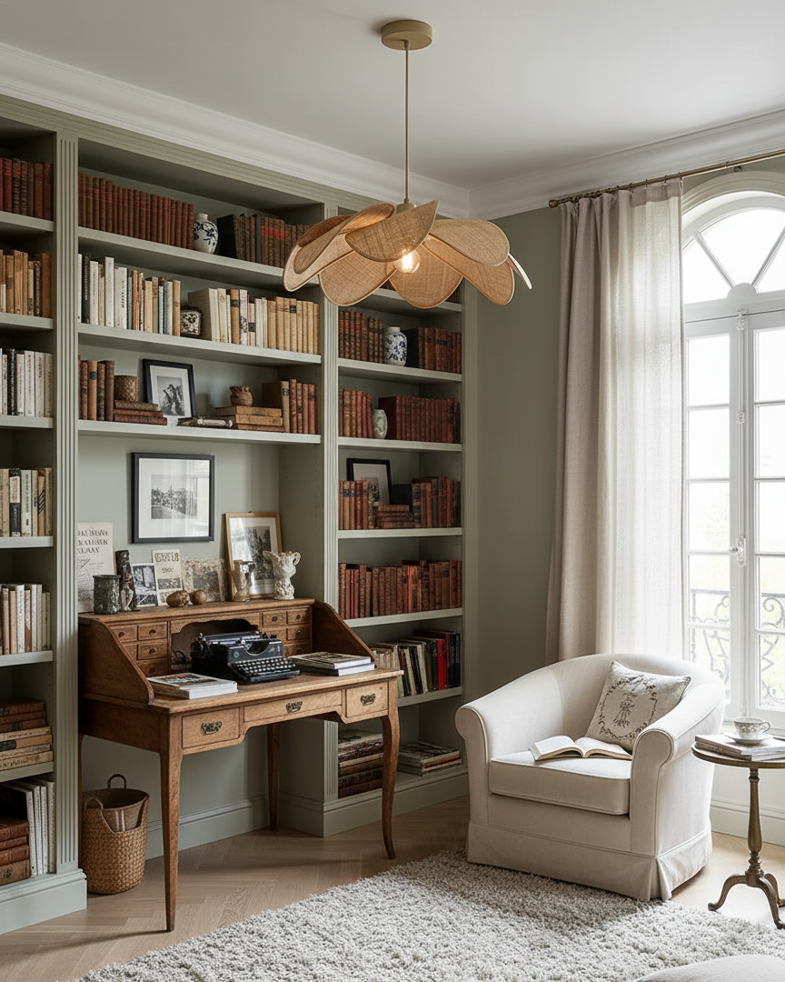Soroise Pendelleuchte Beige Hellbraun Wabi‑Sabi Wohnzimmer Schlafzimmer | Cielum