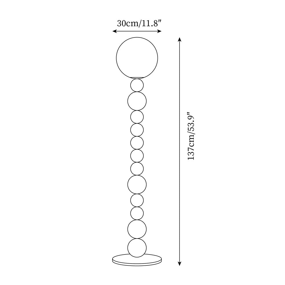 Beads Stehleuchte