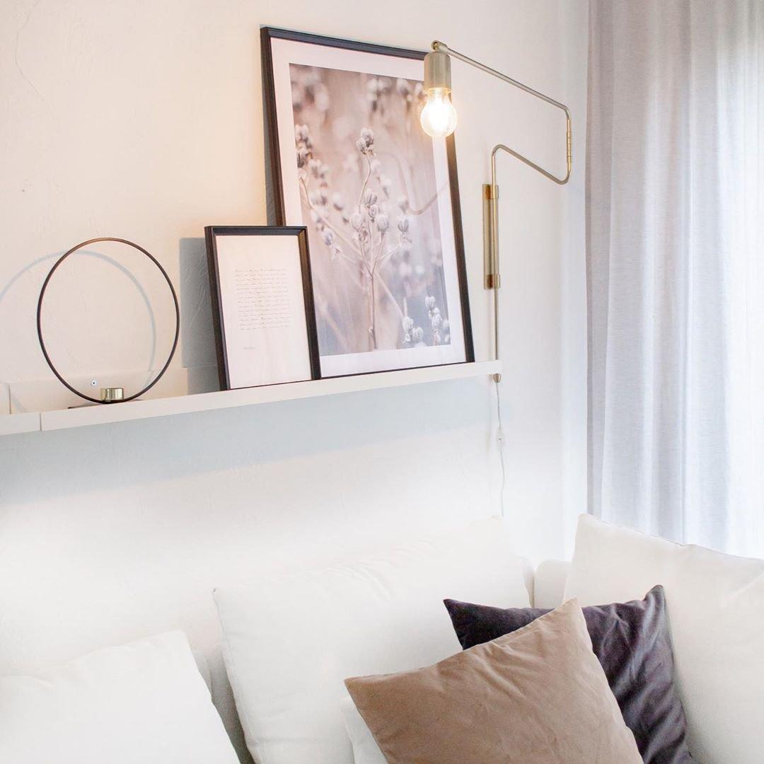 Elsoreth moderne minimalistische Wandleuchte mit Pendelbewegung