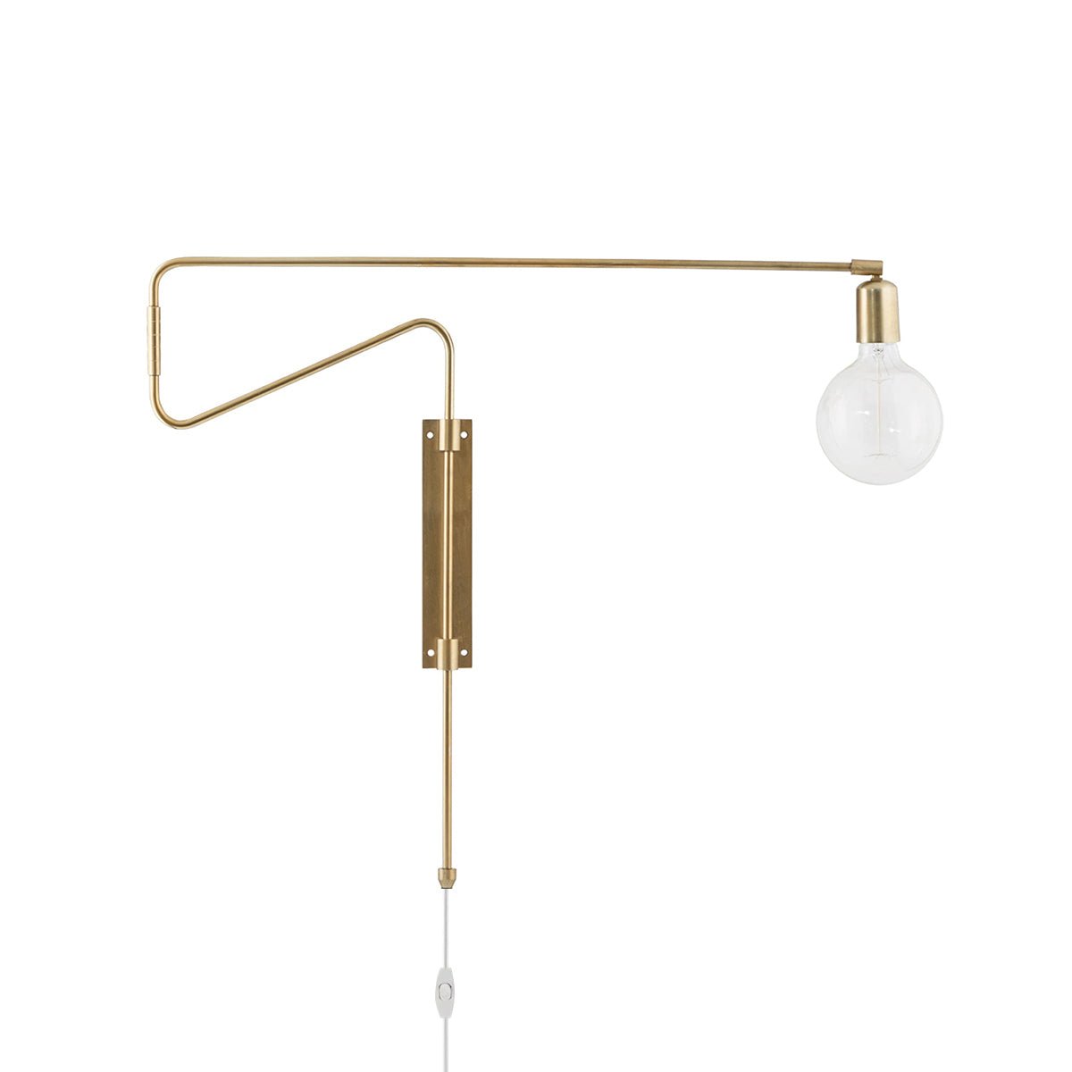 Elsoreth moderne minimalistische Wandleuchte mit Pendelbewegung