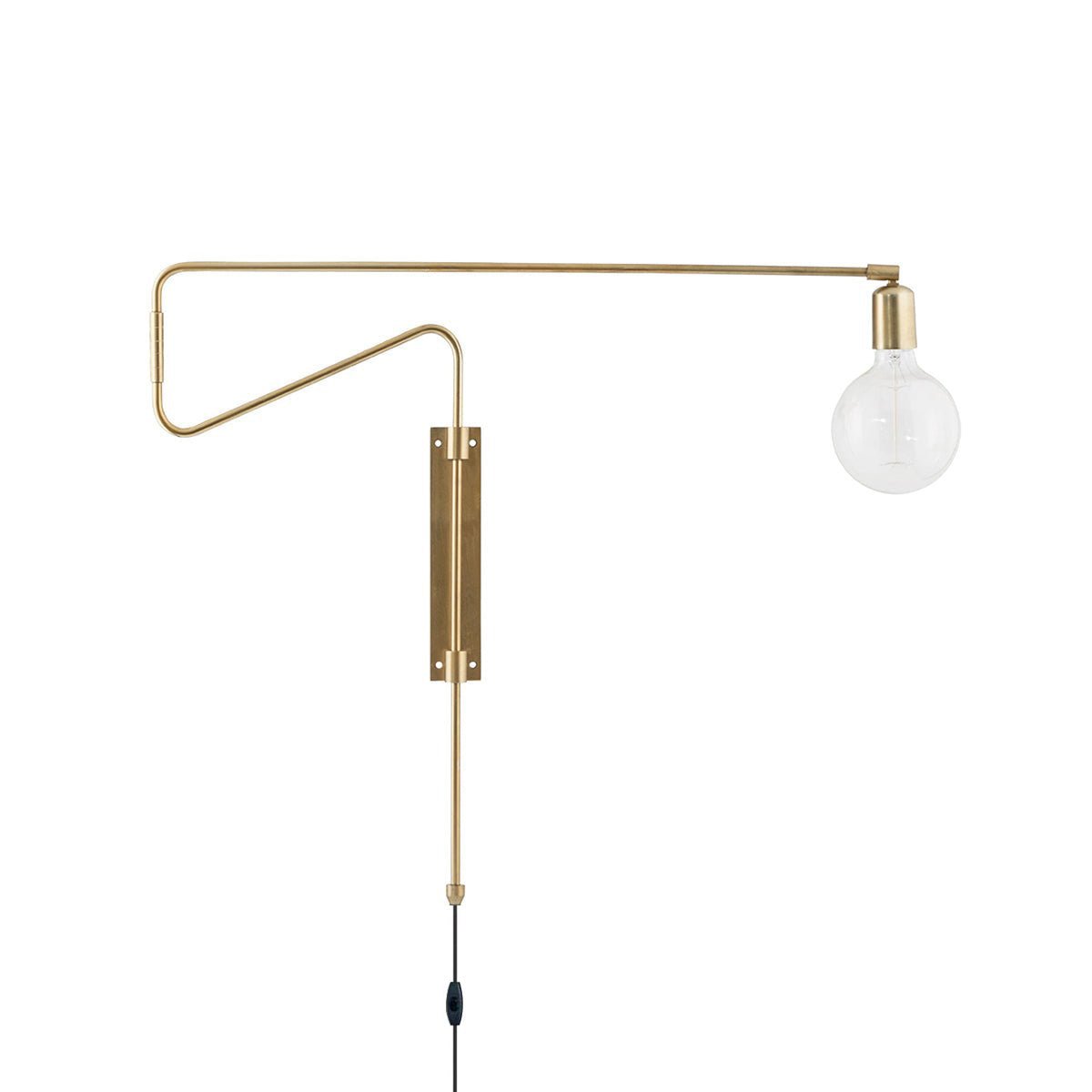 Elsoreth moderne minimalistische Wandleuchte mit Pendelbewegung