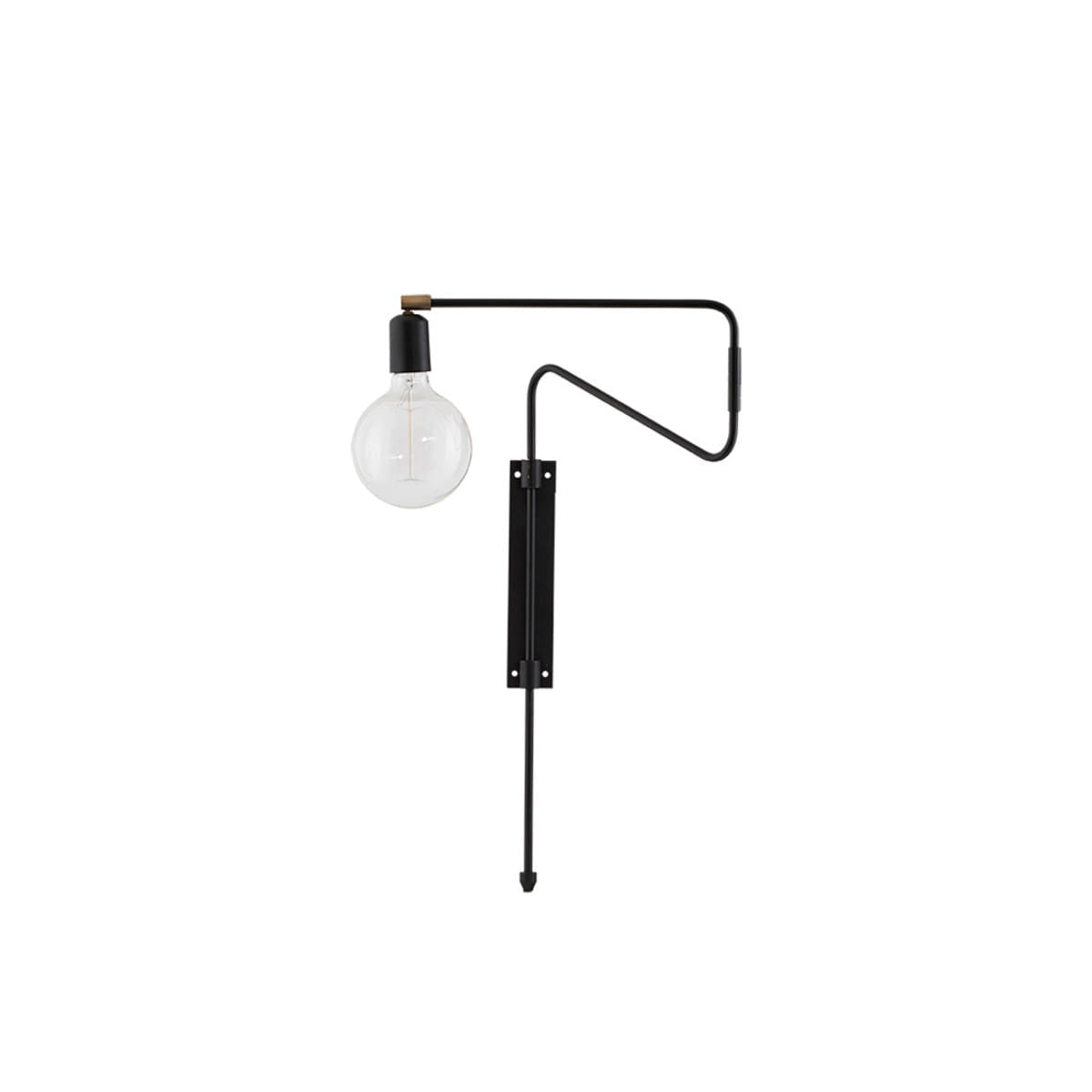 Elsoreth moderne minimalistische Wandleuchte mit Pendelbewegung
