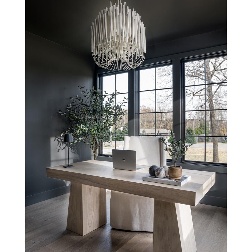 Xantir Kronleuchter im postmodernen Luxus-Stil aus Holz