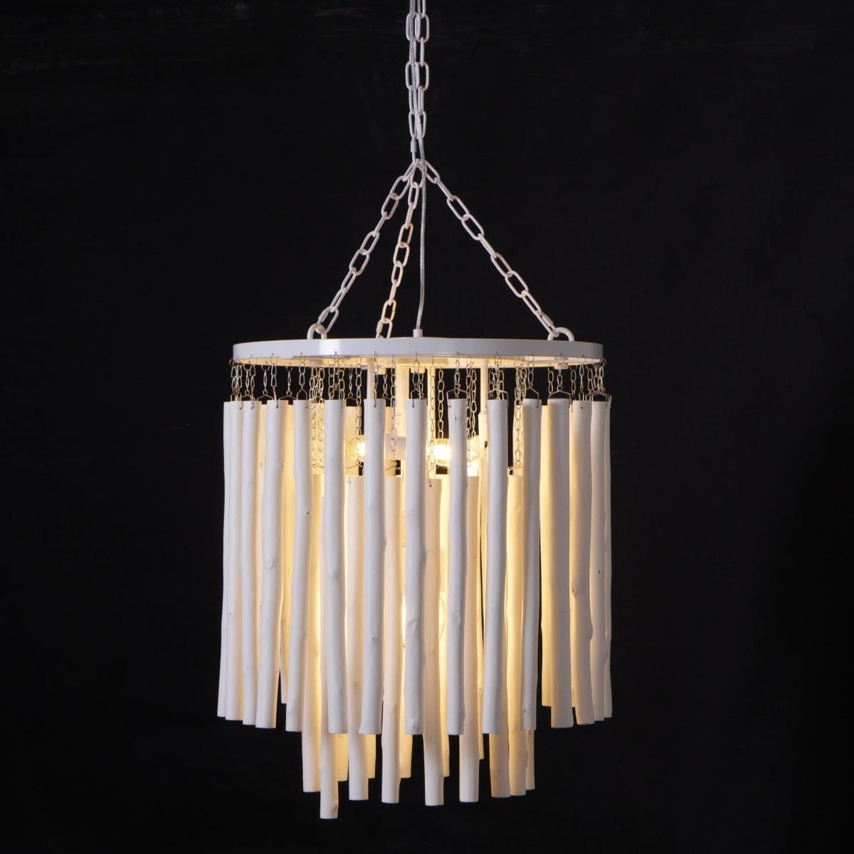 Xantir Kronleuchter im postmodernen Luxus-Stil aus Holz