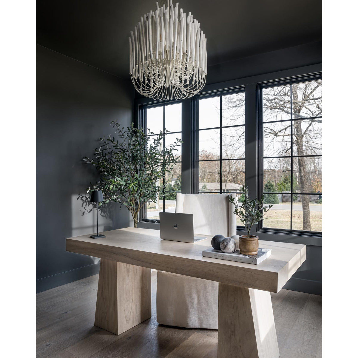 Xantir Kronleuchter im postmodernen Luxus-Stil aus Holz