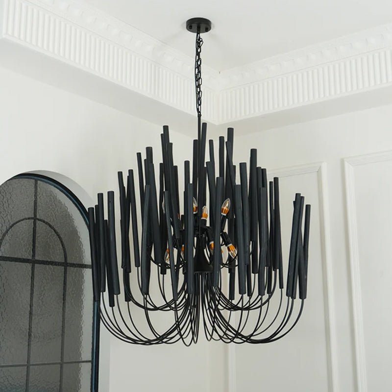 Xantir Kronleuchter im postmodernen Luxus-Stil aus Holz
