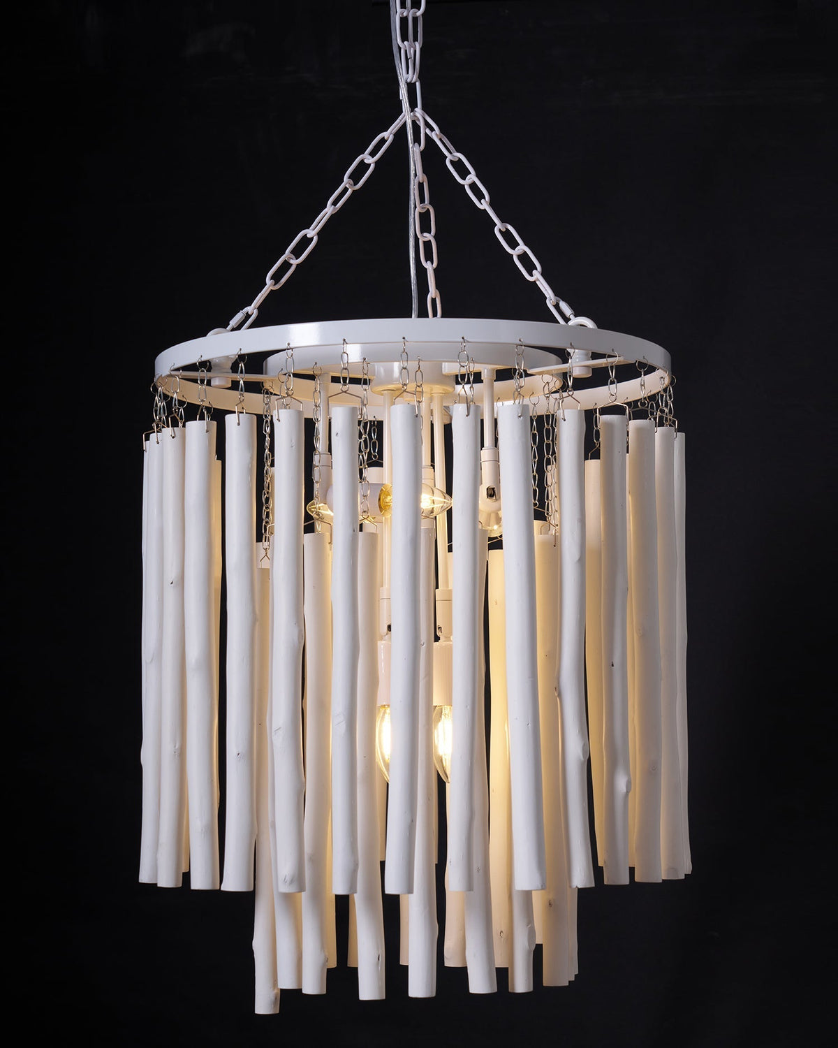 Xantir Kronleuchter im postmodernen Luxus-Stil aus Holz