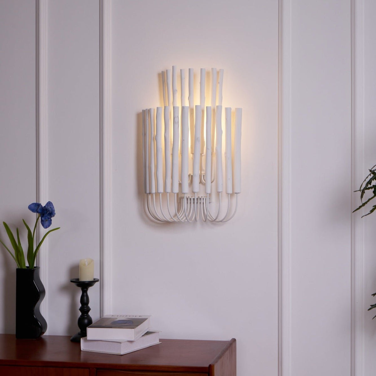Vasilora Individual Kreativität Kunst Holz-Wandleuchte