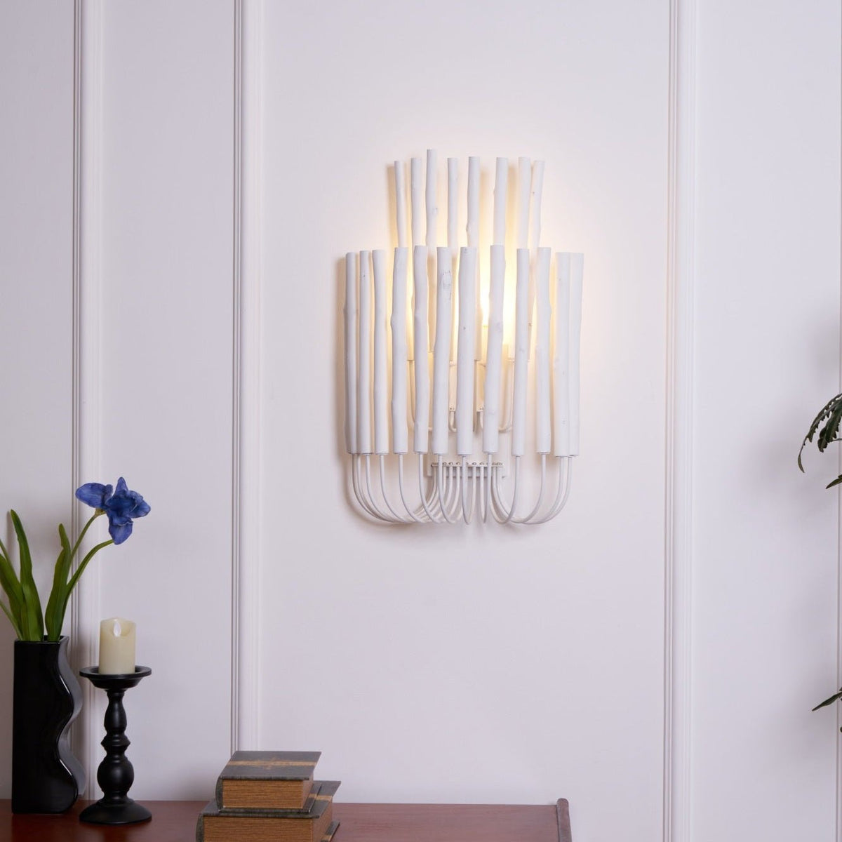 Vasilora Individual Kreativität Kunst Holz-Wandleuchte