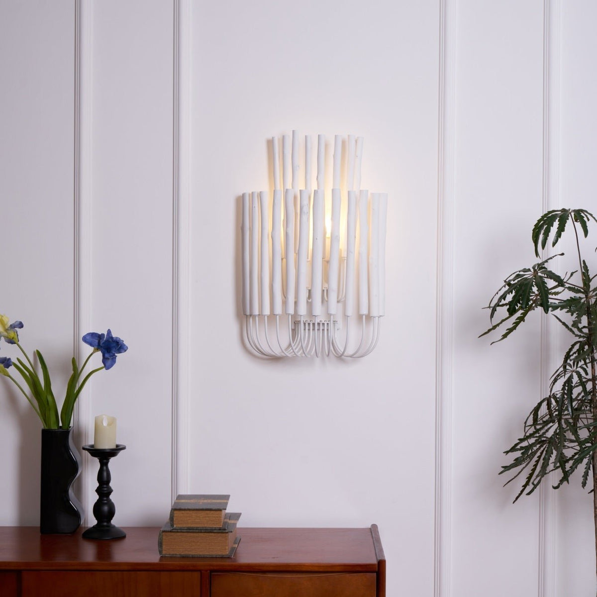 Vasilora Individual Kreativität Kunst Holz-Wandleuchte