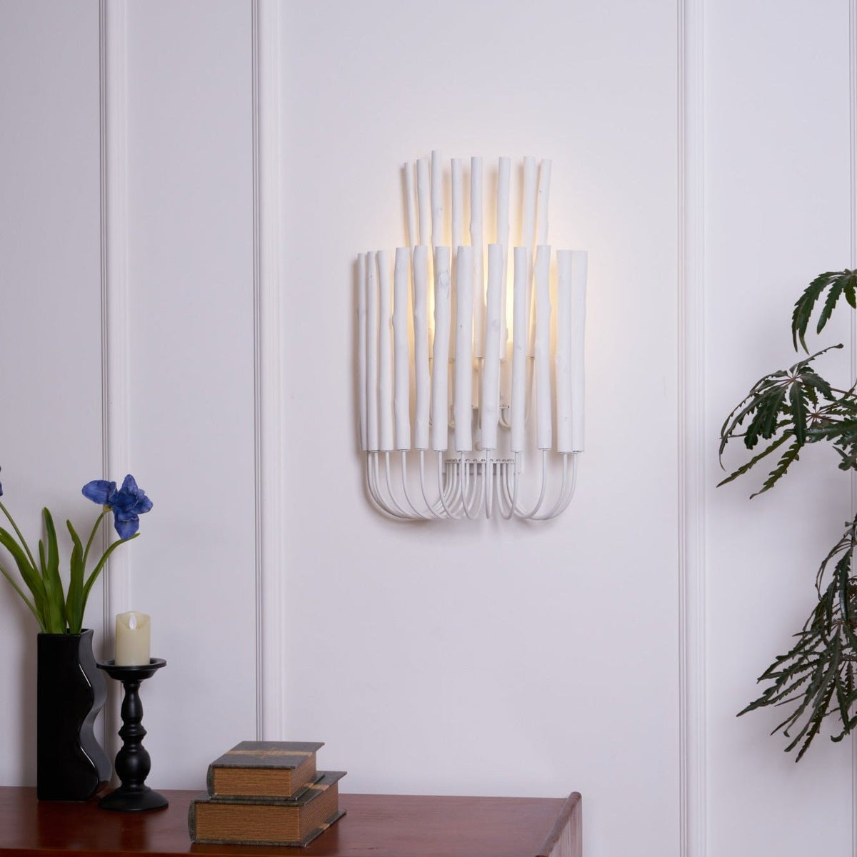 Vasilora Individual Kreativität Kunst Holz-Wandleuchte