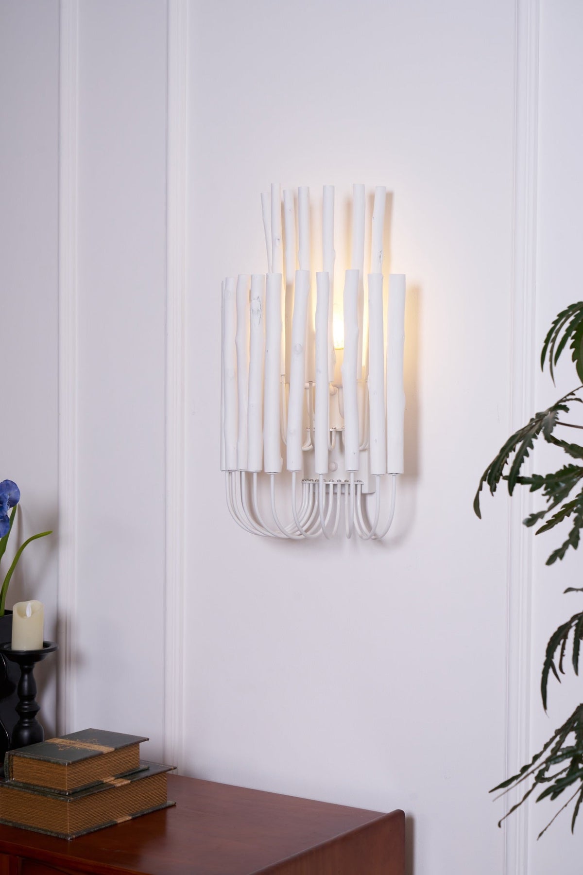 Vasilora Individual Kreativität Kunst Holz-Wandleuchte