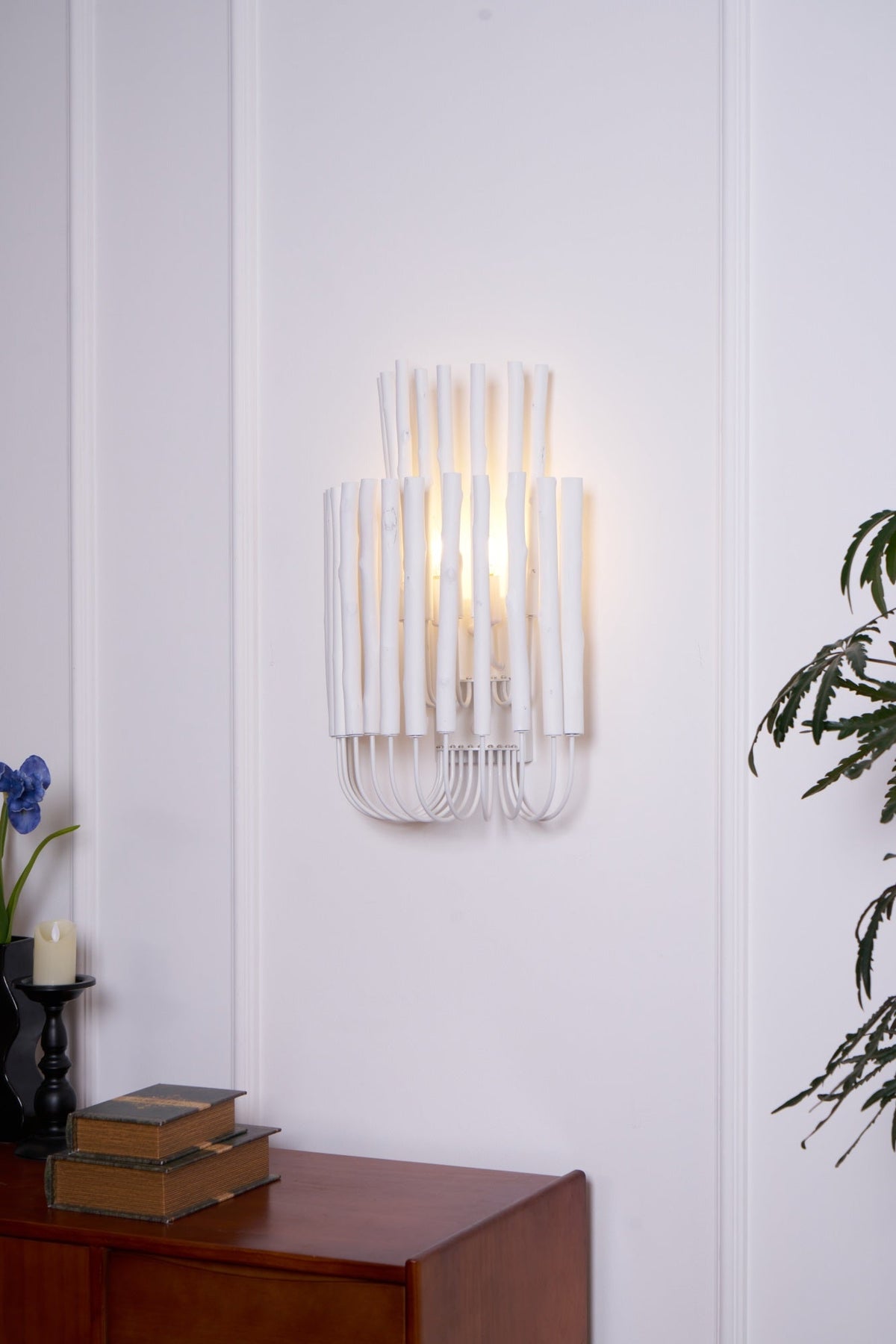 Vasilora Individual Kreativität Kunst Holz-Wandleuchte