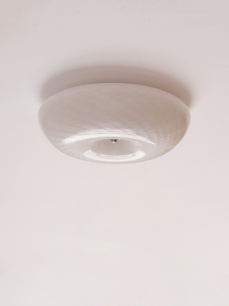 Swirl Glas flache Deckenleuchte
