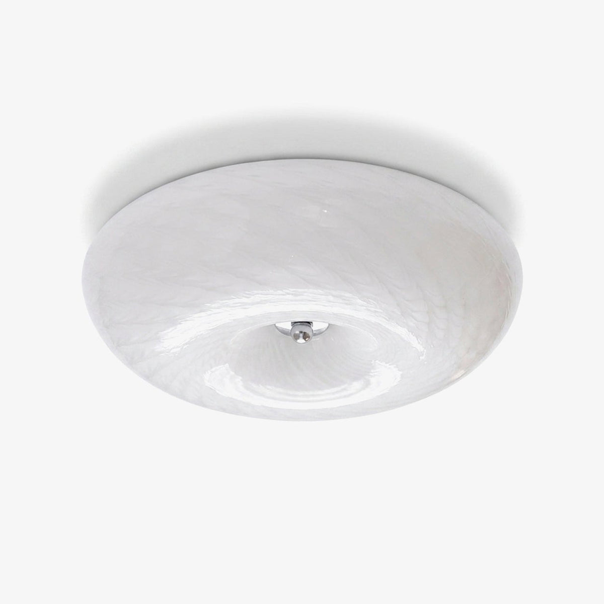 Swirl Glas flache Deckenleuchte