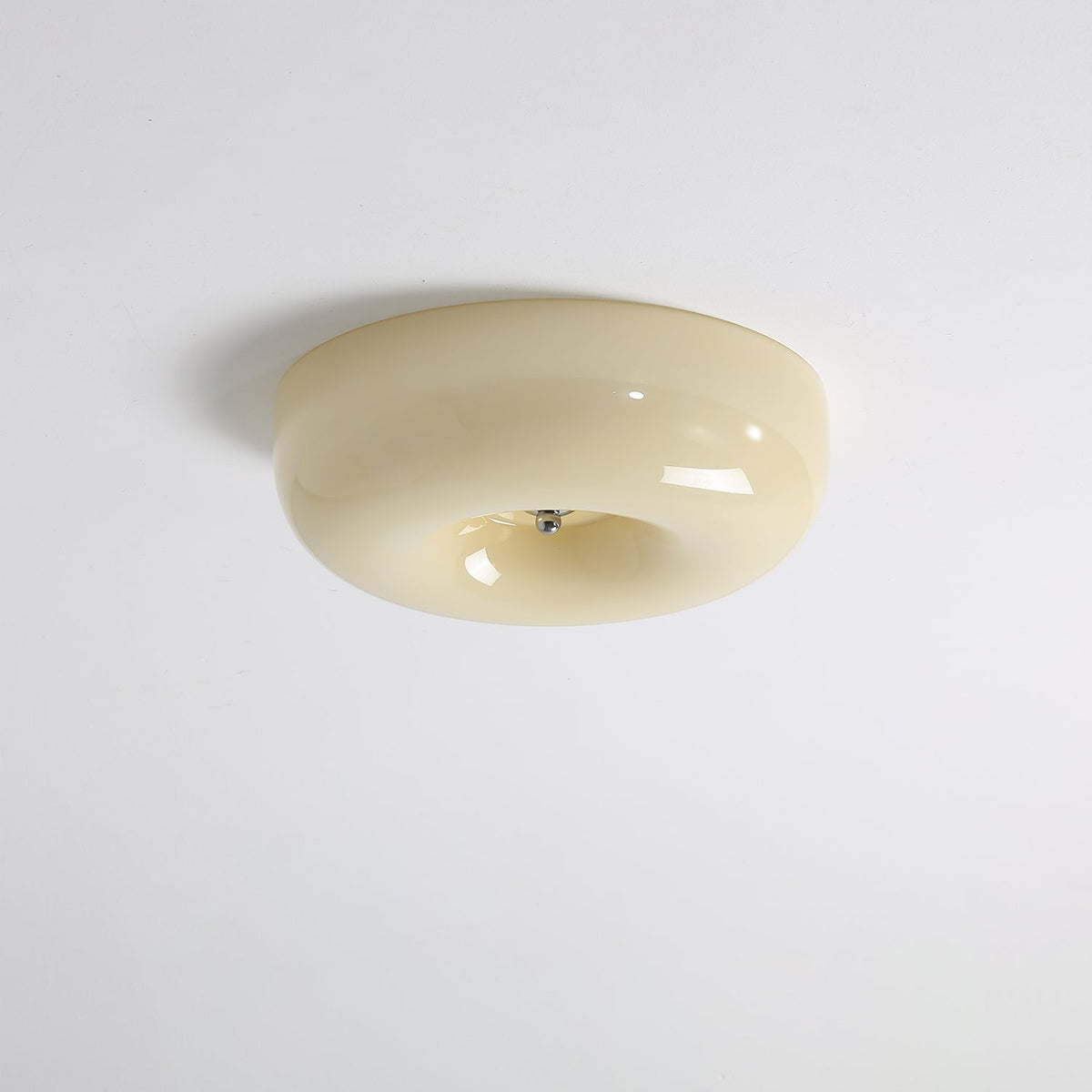 Cam zeitgenössische minimalistische Swirl-Glas-Deckenleuchte