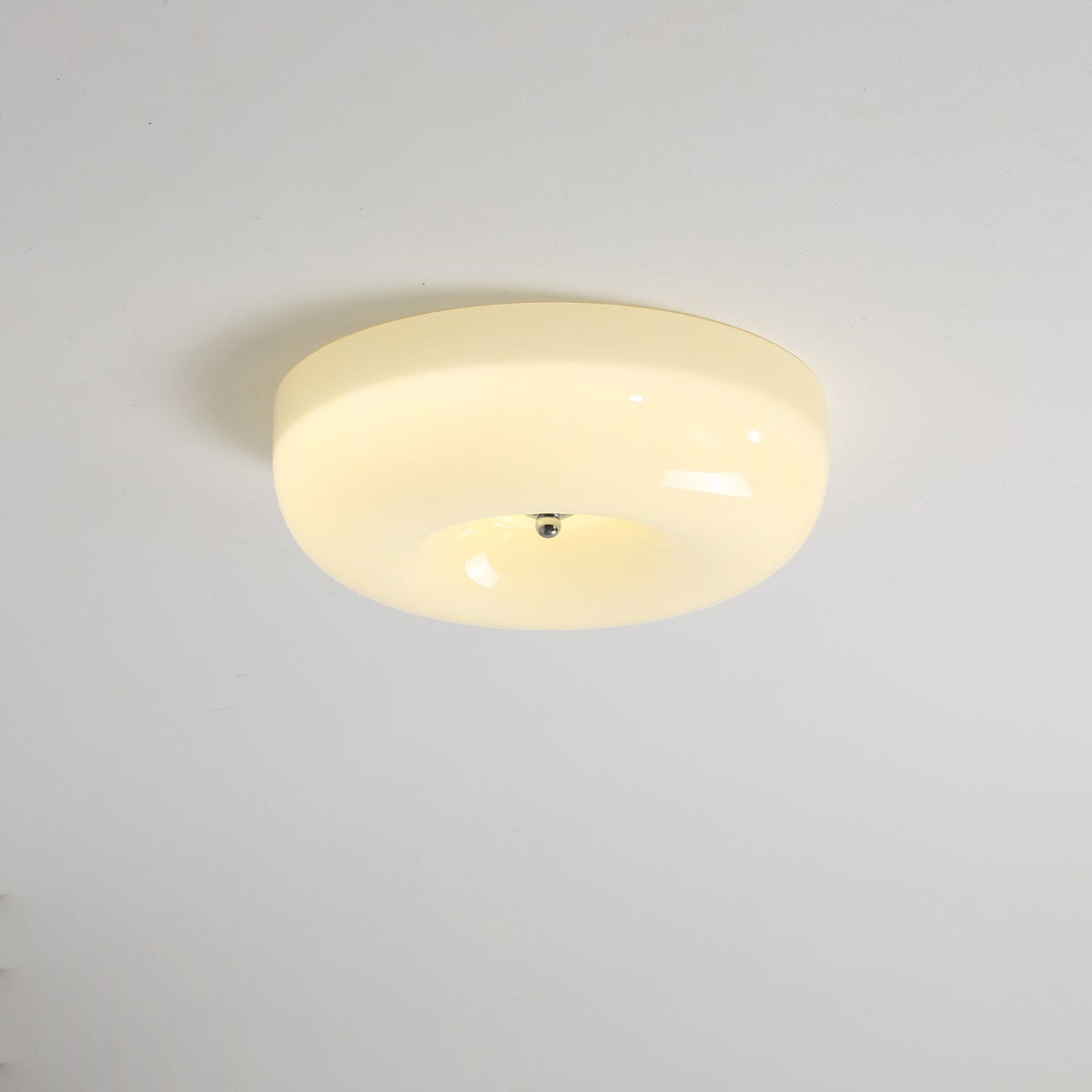 Cam zeitgenössische minimalistische Swirl-Glas-Deckenleuchte