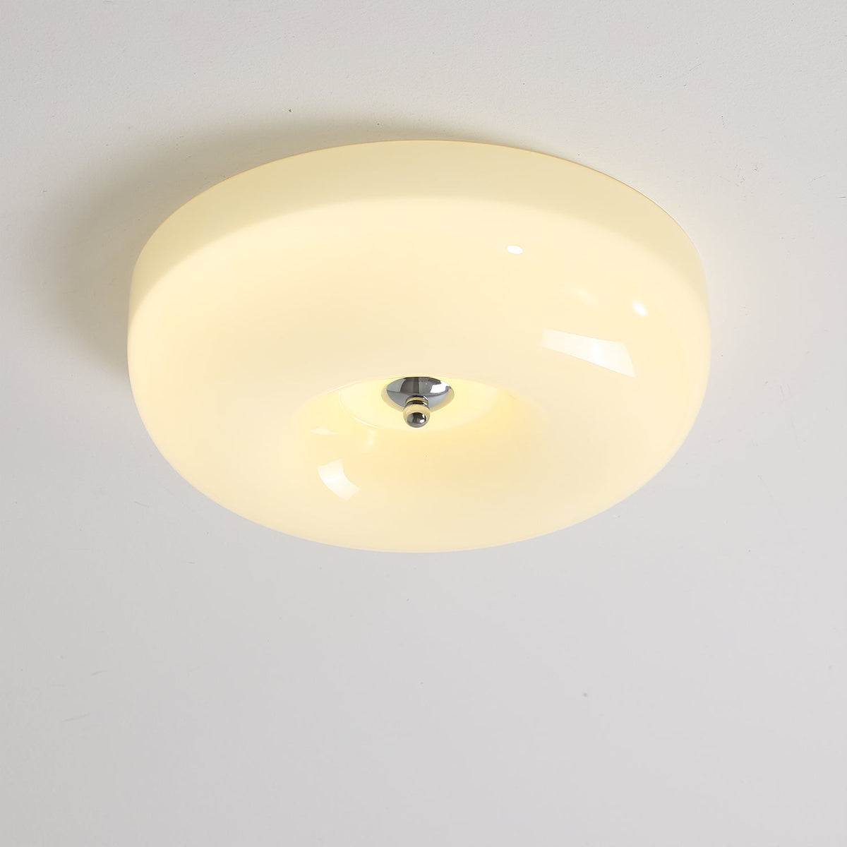 Cam zeitgenössische minimalistische Swirl-Glas-Deckenleuchte