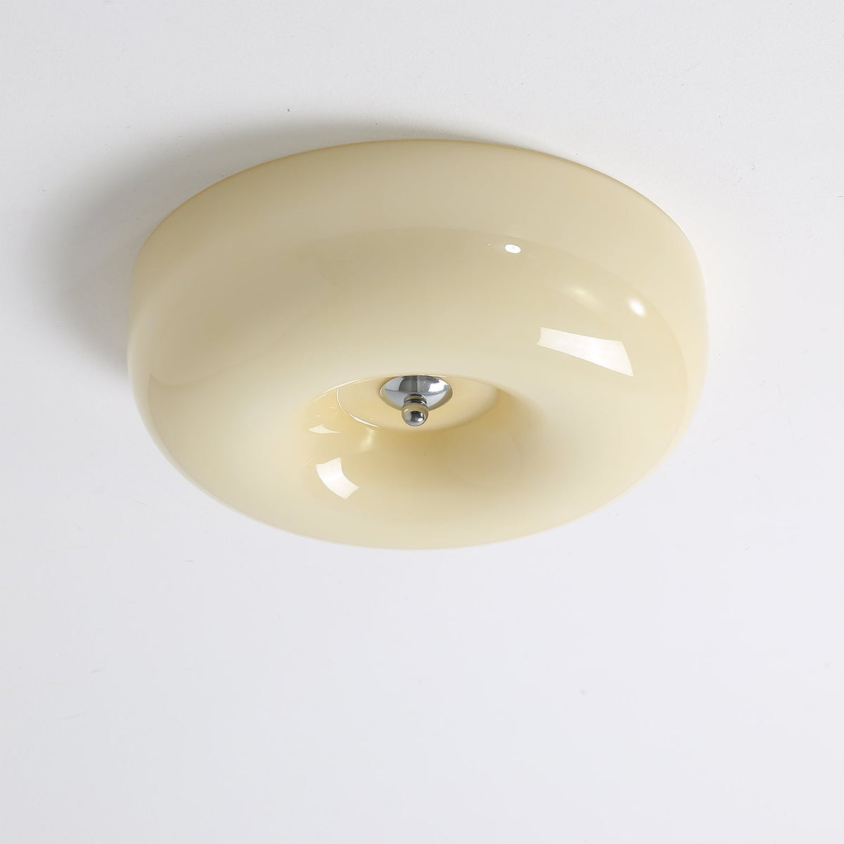 Cam zeitgenössische minimalistische Swirl-Glas-Deckenleuchte