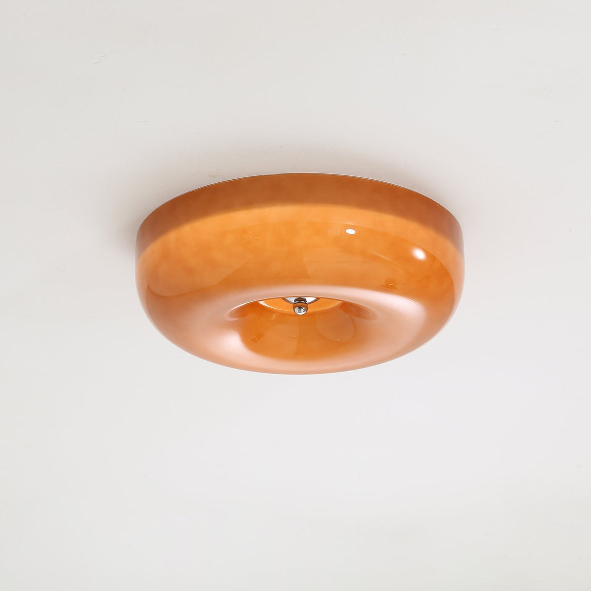 Cam zeitgenössische minimalistische Swirl-Glas-Deckenleuchte