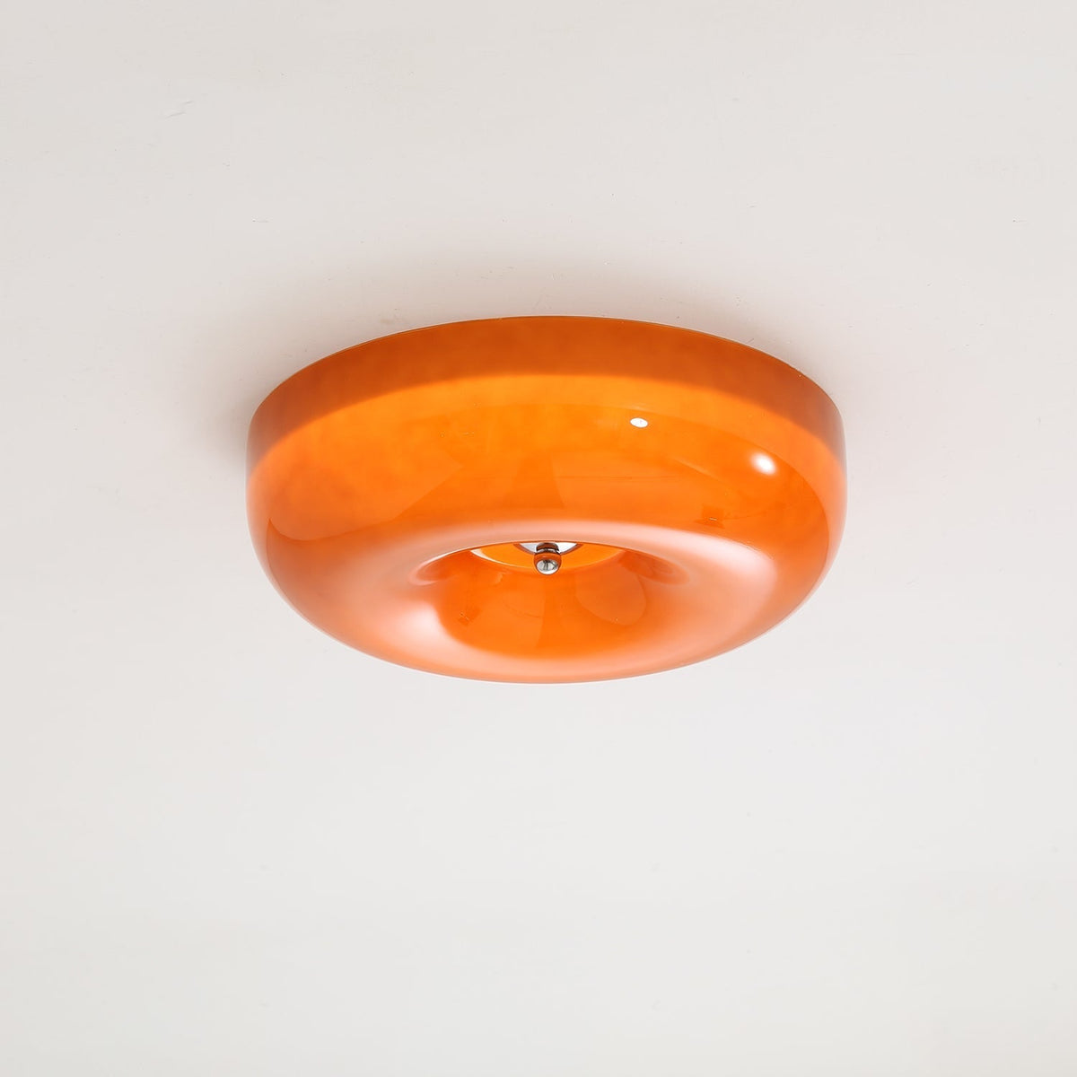 Cam zeitgenössische minimalistische Swirl-Glas-Deckenleuchte
