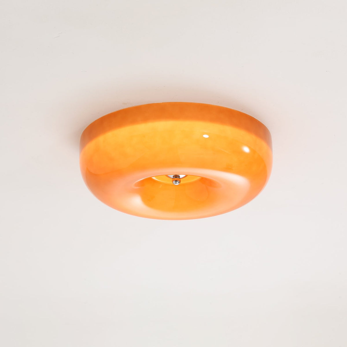 Cam zeitgenössische minimalistische Swirl-Glas-Deckenleuchte