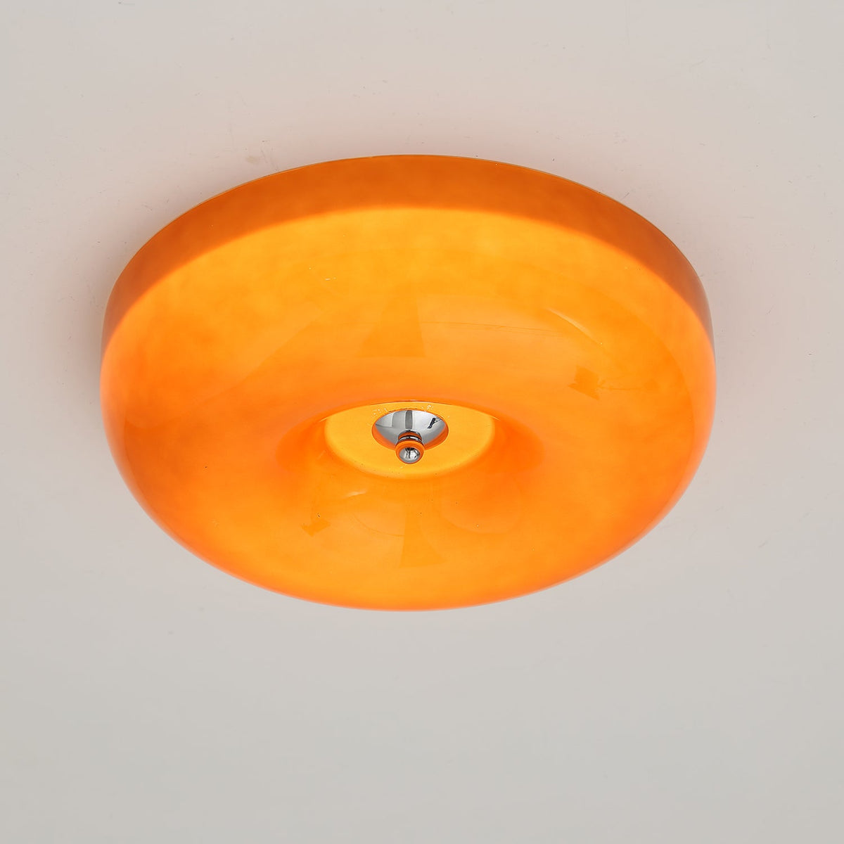 Cam zeitgenössische minimalistische Swirl-Glas-Deckenleuchte