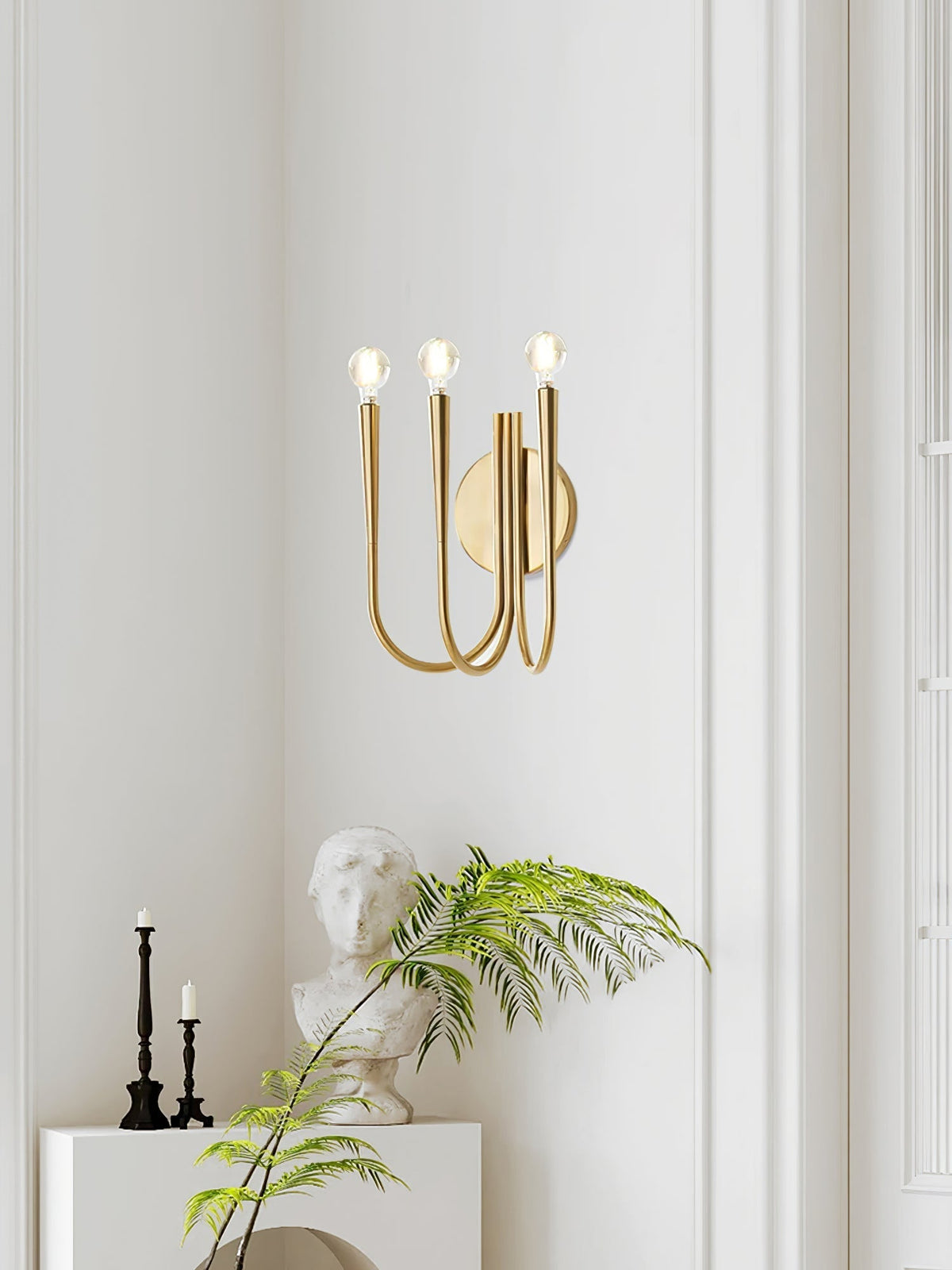 Eoveth Premium Elegance Arm Wandleuchte aus Glas