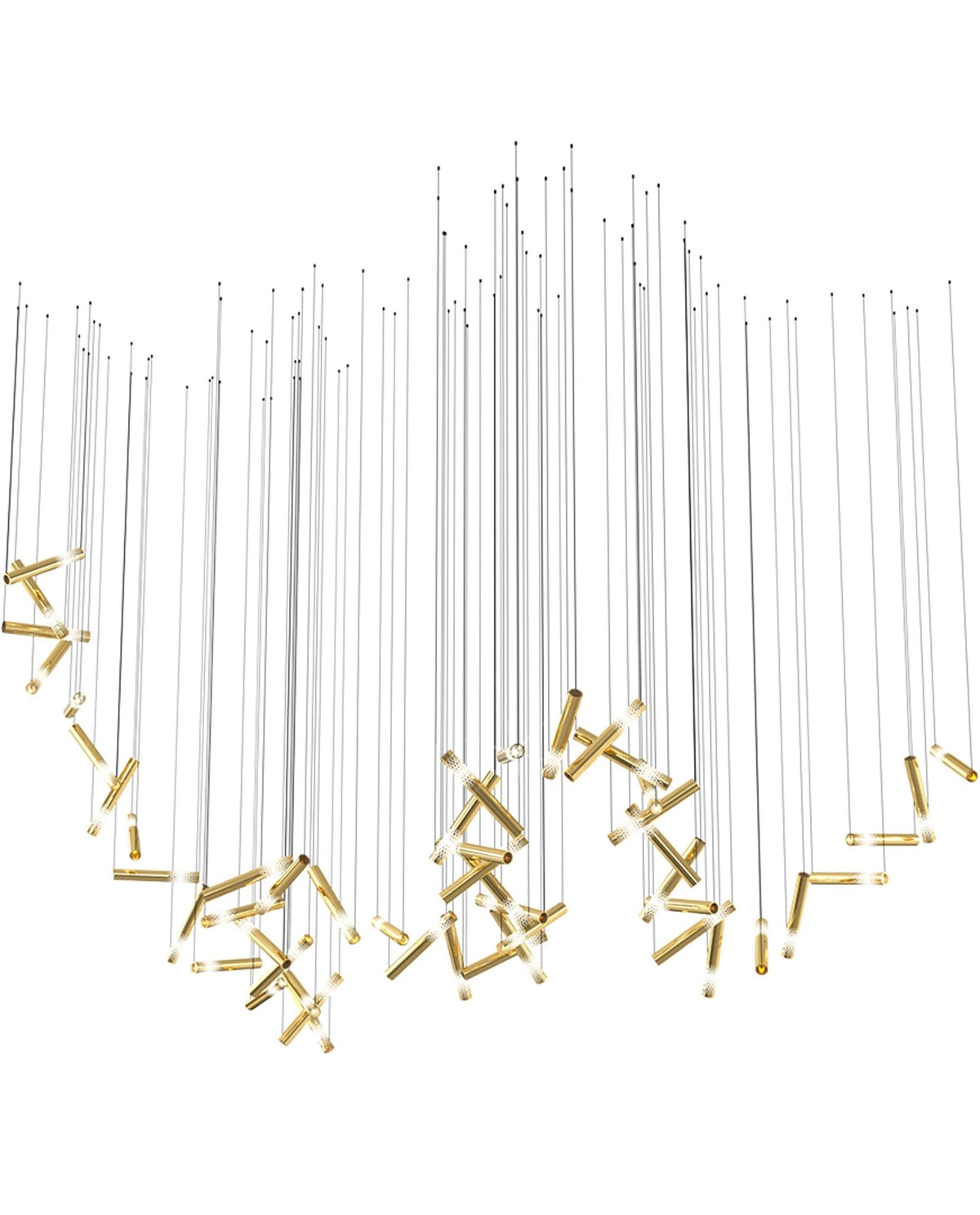 Rivinian Orchestral Cascade Kronleuchter