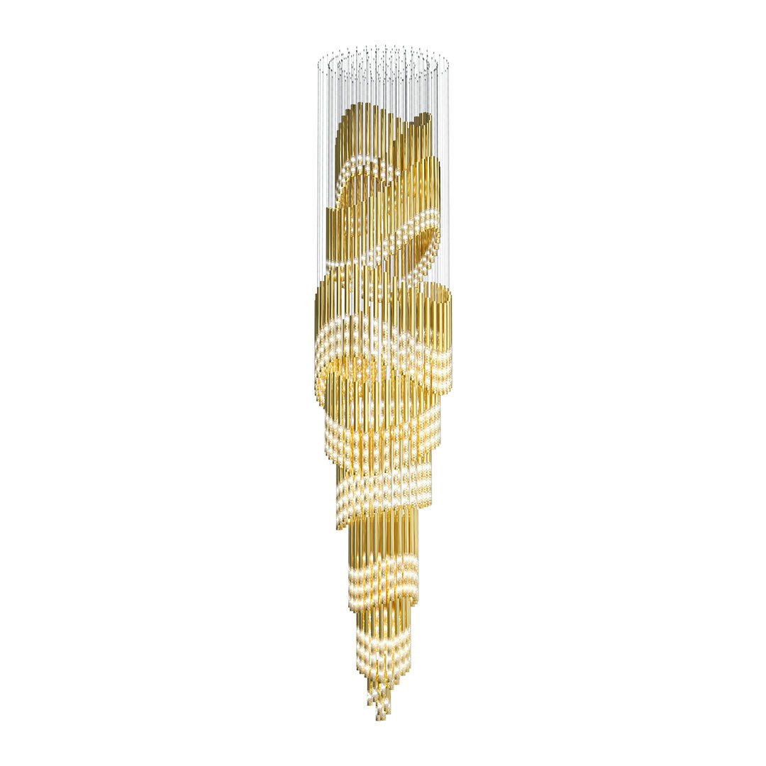 Ovynira Kronleuchter aus Gold
