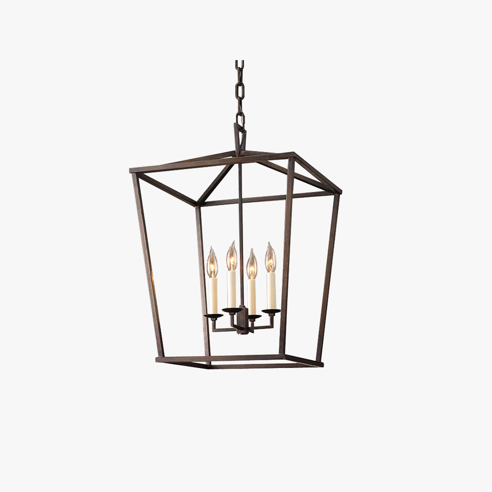 Silva Design LED Pendelleuchte Schwarz/Braun Metall Wohnzimmer