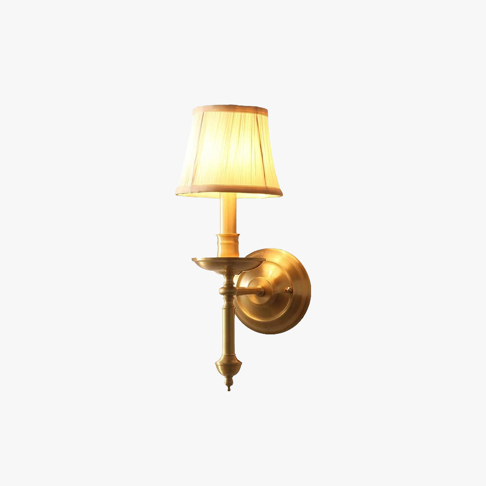Arisha Modern LED Innenwandleuchte Metal Fabric Schlaf/Esszimmer