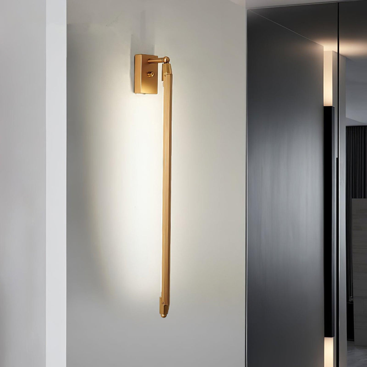 Maria zeitgenössische minimalistische Röhren-Wandleuchte
