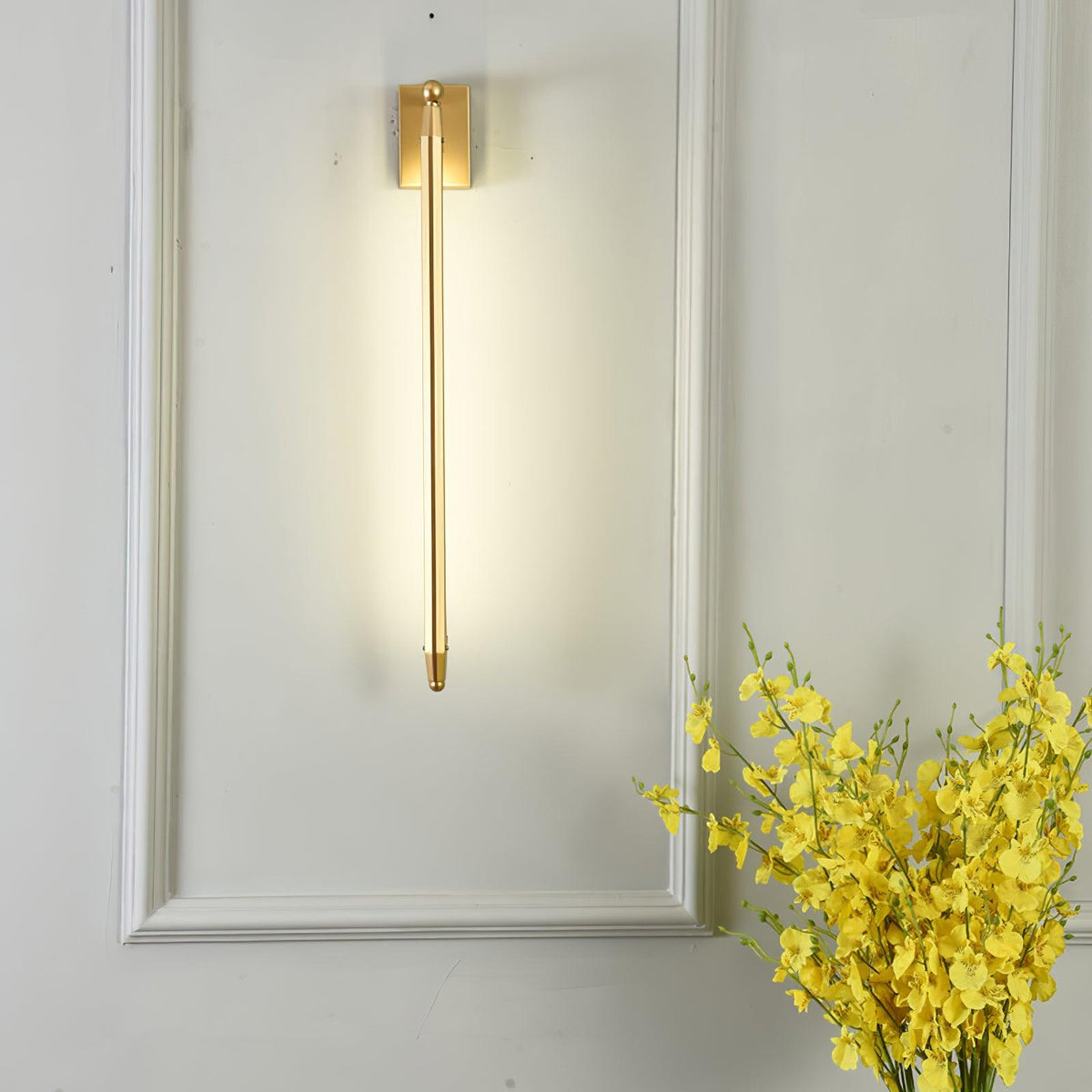 Maria zeitgenössische minimalistische Röhren-Wandleuchte