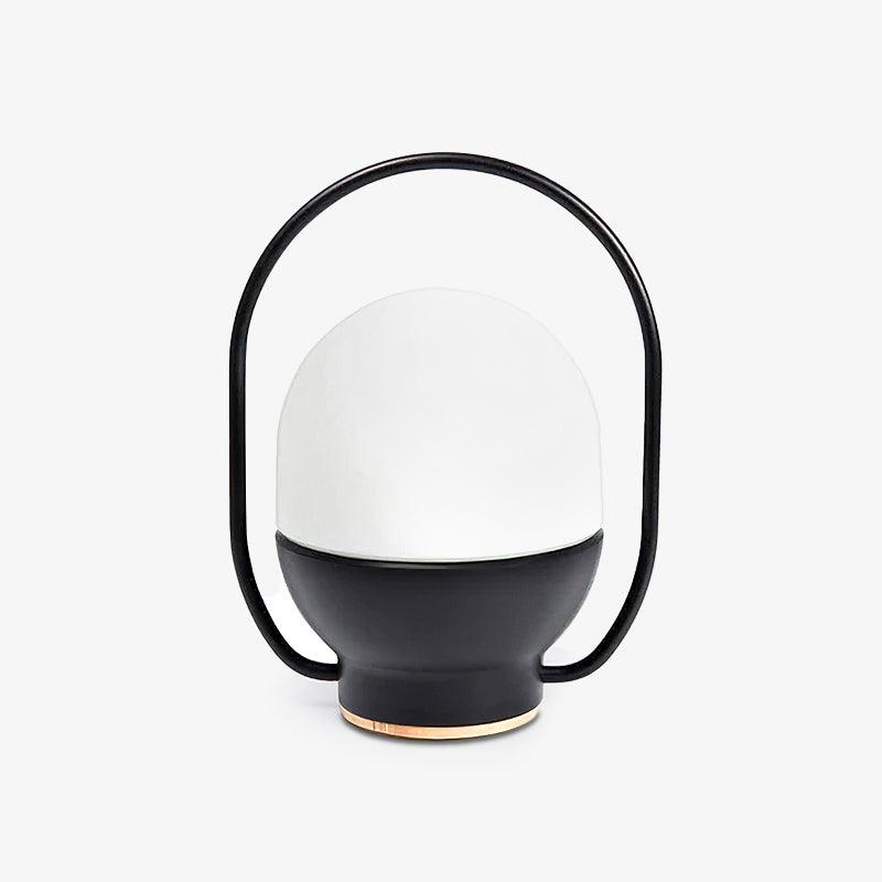 Orb Tischleuchte aus Glas im modernen Stil
