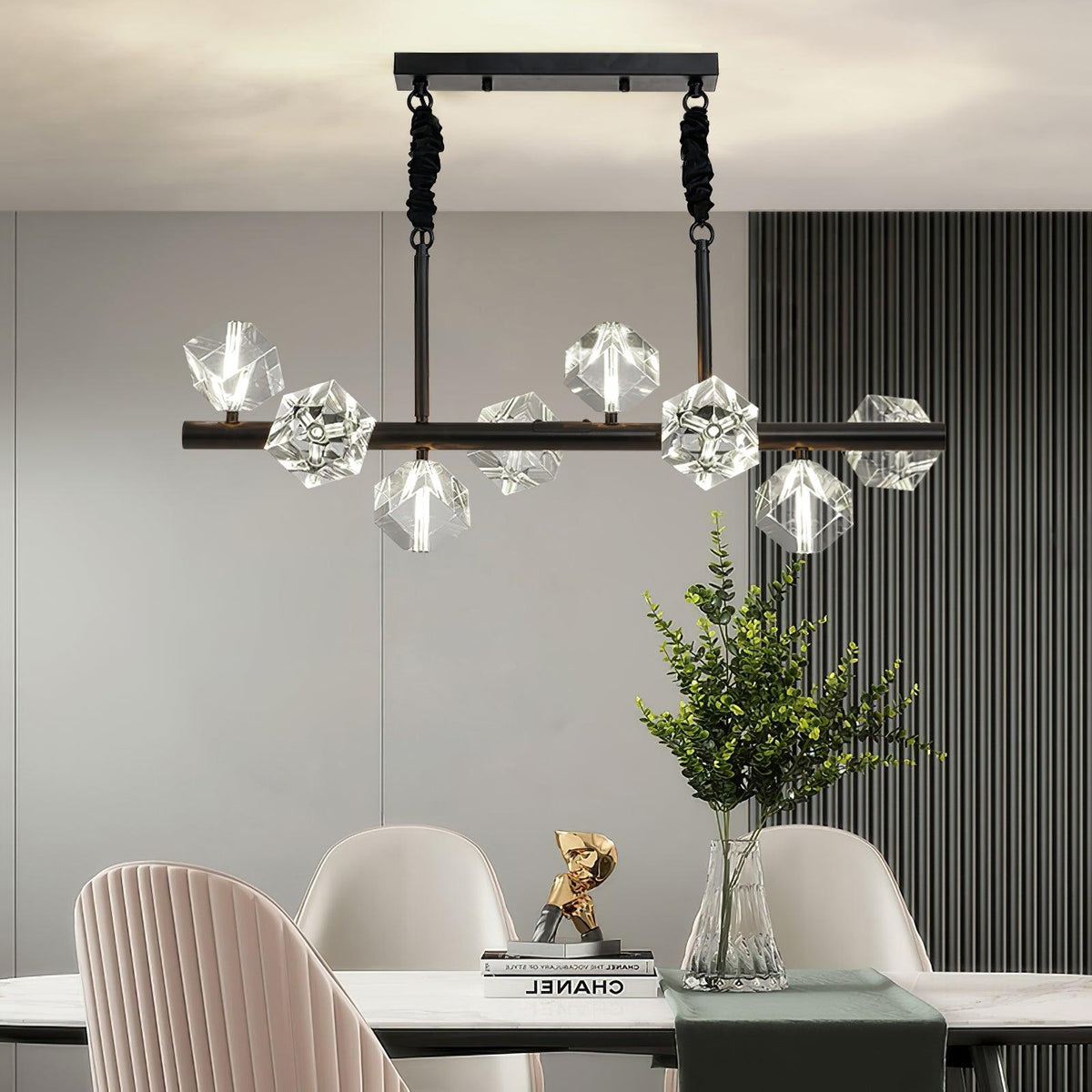 Eurthiel Luxe Kristall-Pendelleuchte